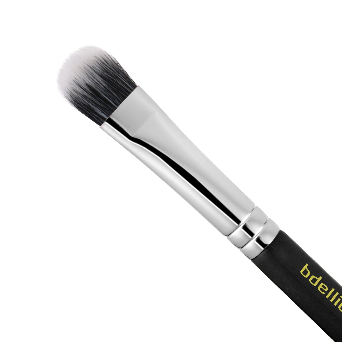 Bdellium Tools Professional Makeup Brush - Maestro Series 775 Duet Fiber Shader - With Soft Synthetic Fibers, For Shading Eyeshadow (Black, 1pc) Beauty & Personal Care BDELLIUM TOOLS
