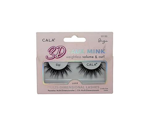 Cala Gigi 3D Faux Mink Lashes Beauty & Personal Care Cala