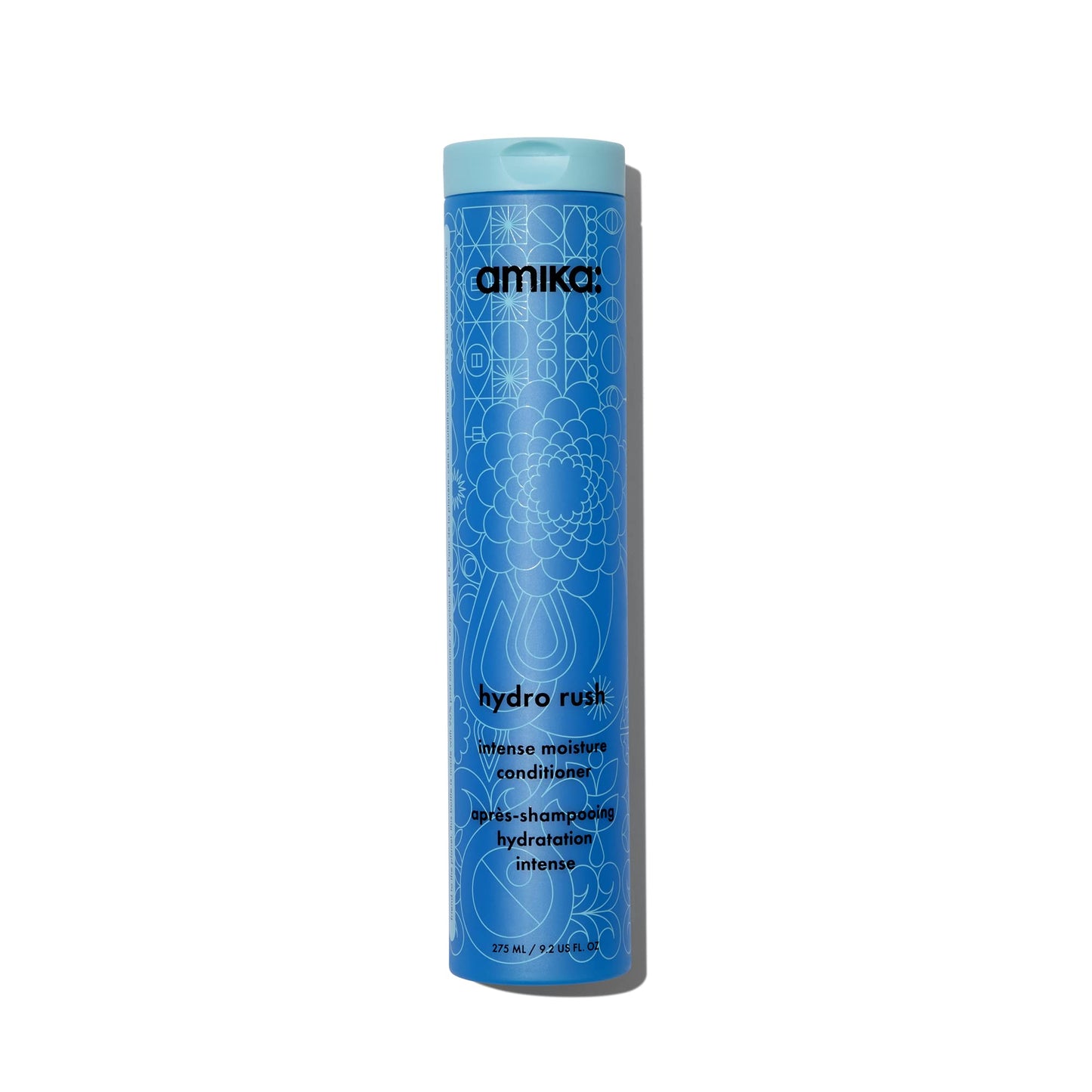 amika hydro rush intense moisture conditioner with hyaluronic acid, 275ml | for dry, textured, or coarse hair types 2a-4c, long-lasting hydration Beauty & Personal Care Amika