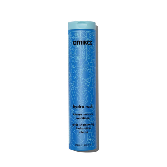 amika hydro rush intense moisture conditioner with hyaluronic acid, 275ml | for dry, textured, or coarse hair types 2a-4c, long-lasting hydration Beauty & Personal Care Amika