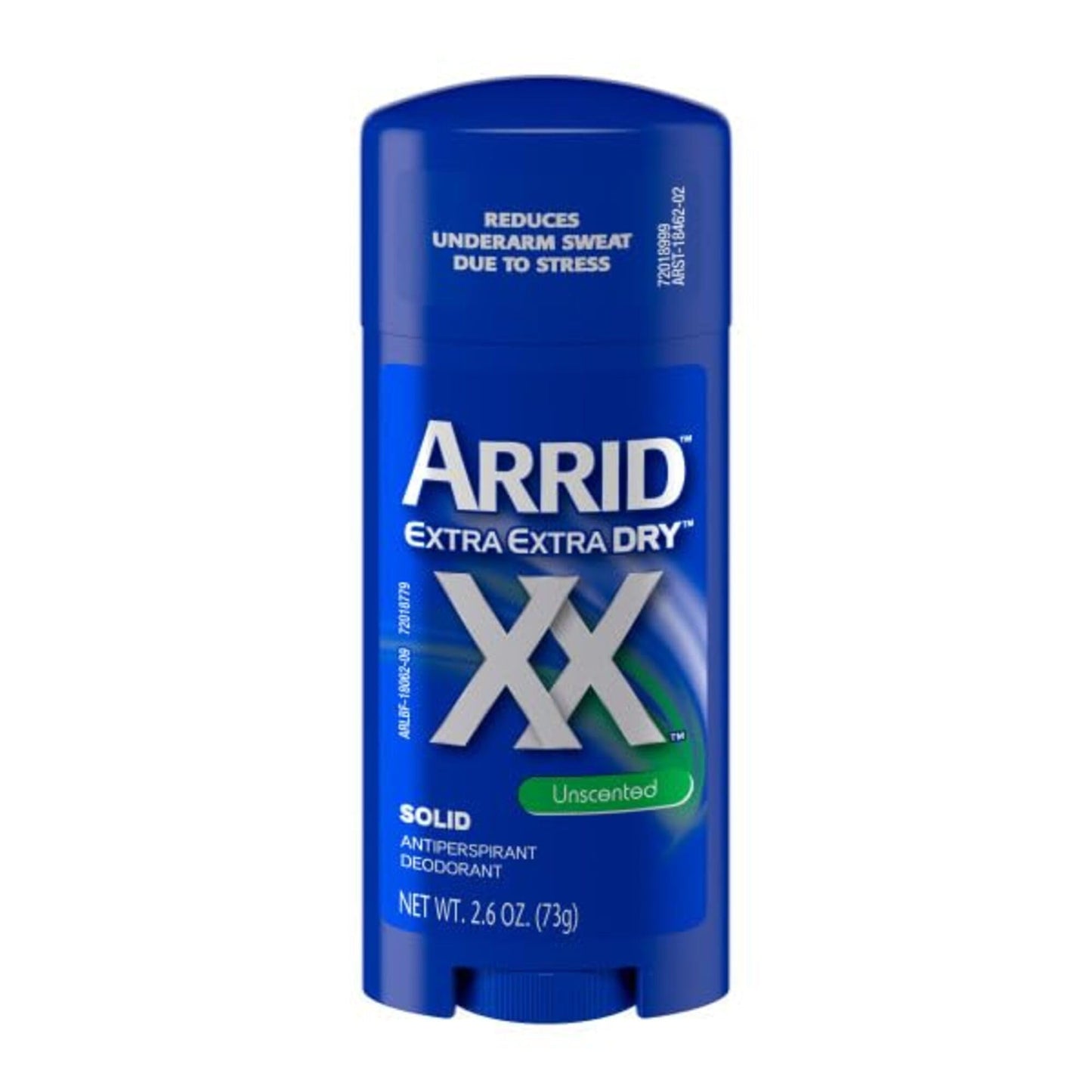 Arrid Xx Solid Antiperspirant & Deodorant, Unscented - 2.6 Oz (77 G), 2.6 Oz Beauty and Personal Care Arrid