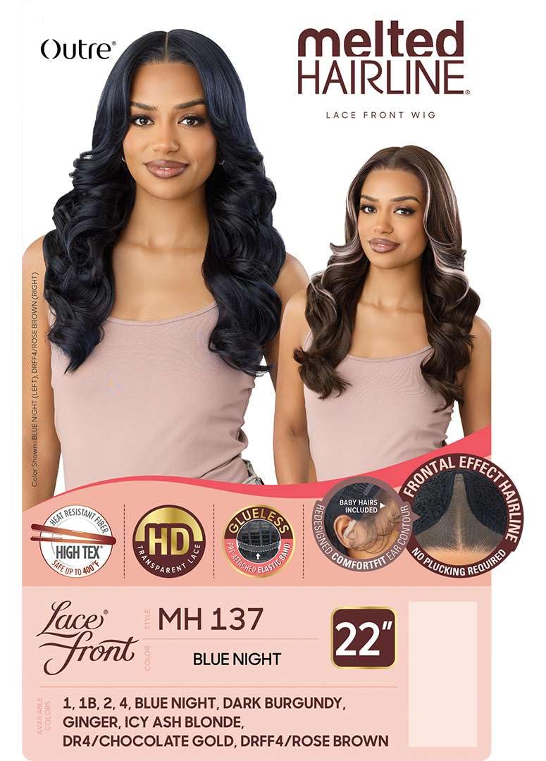 Outre Lace Front Wig - Melted Hairline - MH 137 (BLUE NIGHT)