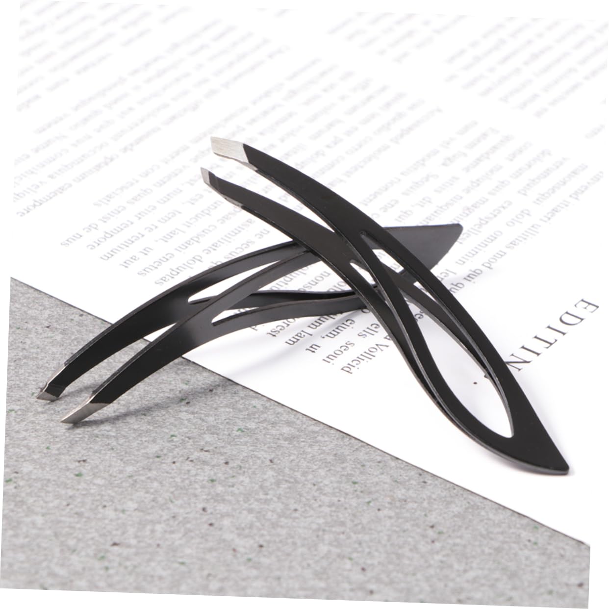 Tip Eyebrow 2pcs Stainless Steel for Women Men Eyebrow Removal Fine Hair Safe for Sensitive Skin Beauty and Personal Care Beatifufu