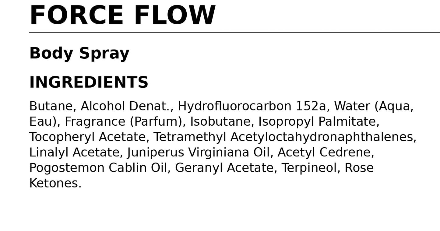 Bath & Body Works Force Flow Body Spray - Green Apple Lavender Sage Beauty & Personal Care Bath & Body Works