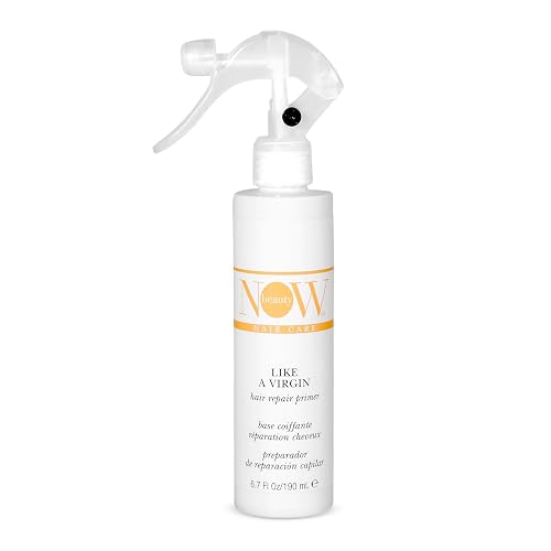 NOW BEAUTY Like A Virgin Hair Repair - Hair Lotion for Dry, Damaged Hair - Reverts Hair to a Soft, Smooth, Healthy State - Vegan - For Men & Women Beauty & Personal Care NOW BEAUTY