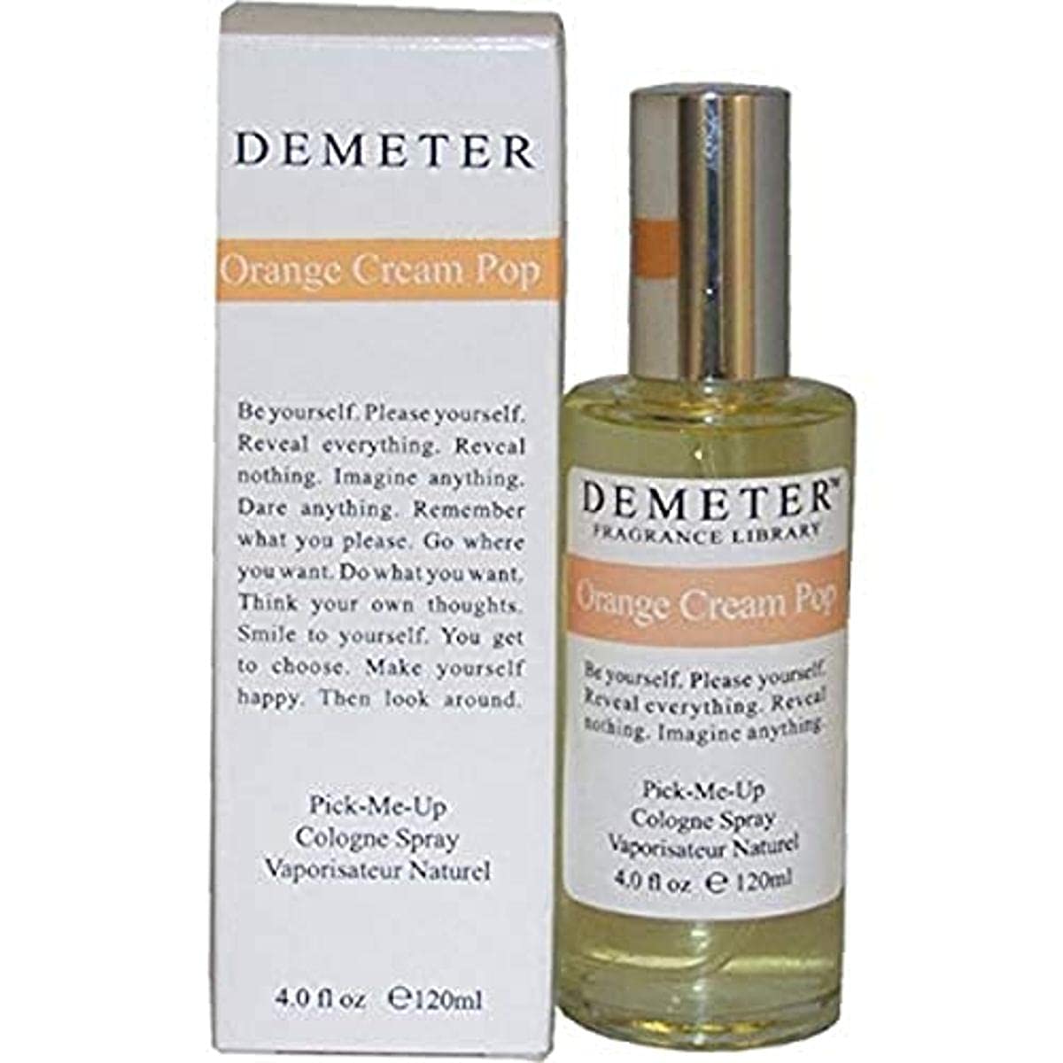 Demeter Orange Cream Pop Cologne Spray for Women, 4 Ounce Beauty & Personal Care DEMETER
