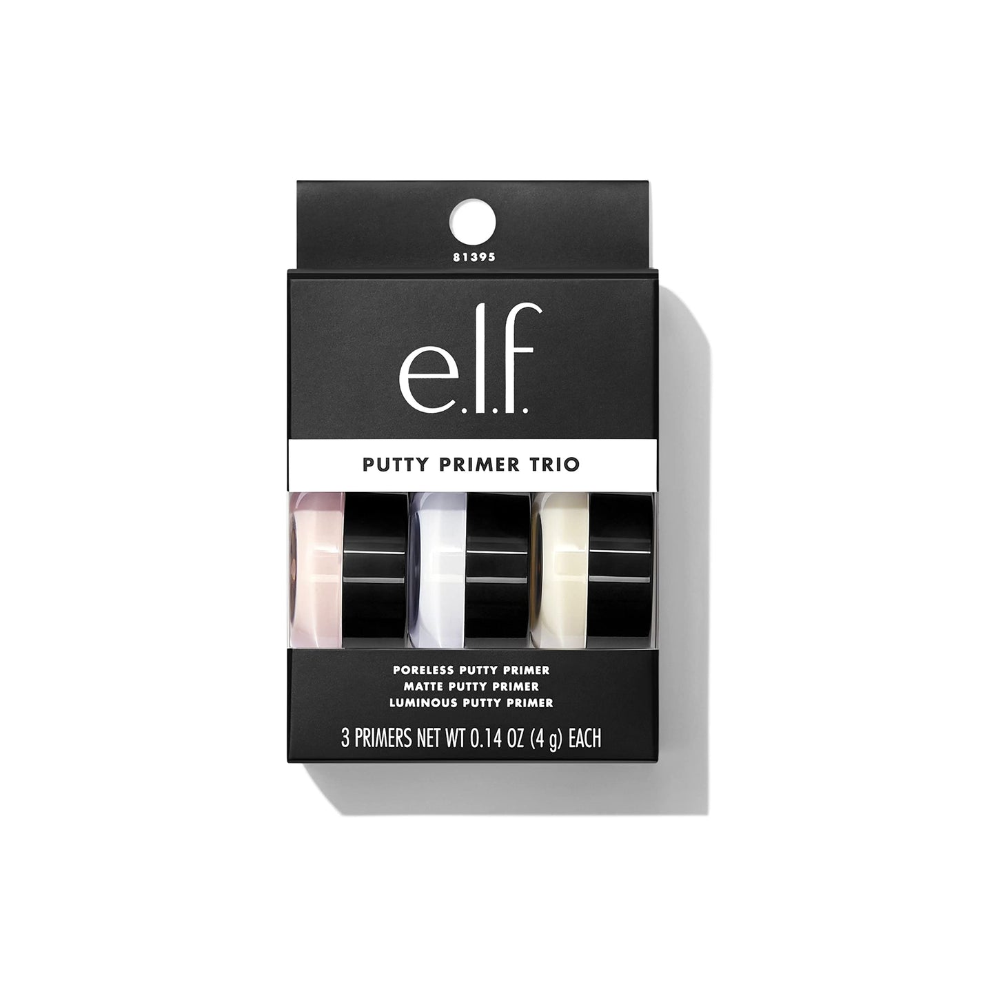 e.l.f. Cosmetics Putty Primer Trio, Includes Poreless Putty, Matte Putty & Luminous Putty, Travel Size, 0.14 Oz (4g) Each, 0.14 ounces Beauty & Personal Care e.l.f.