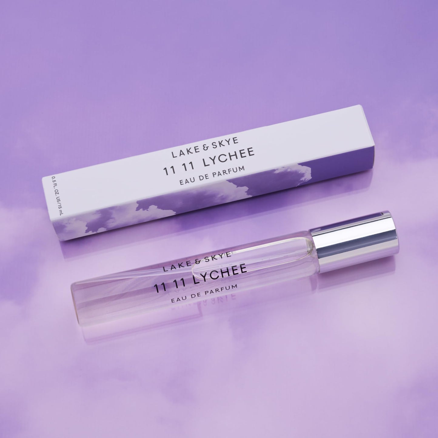 Lake & Skye - 11 11 Lychee Eau de Parfum Travel Spray 15mL - Fruity, Musk, Amber, Vegan, Paraben-Free, Cruelty-Free Beauty & Personal Care Lake & Skye