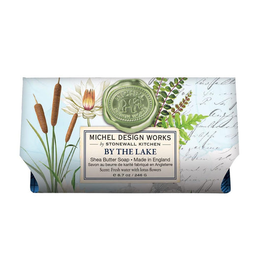 Michel Design Works Large Bath Soap Bar, By the Lake Beauty & Personal Care Michel Design Works