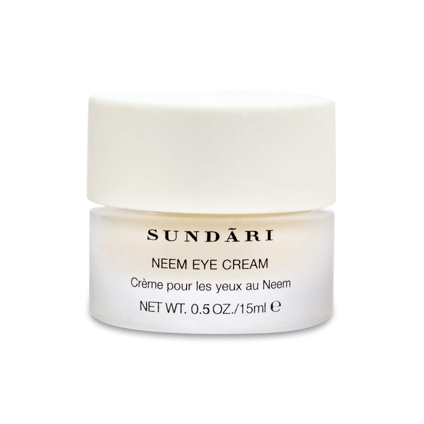 SUNDARI Neem Eye Cream, 0.5 Fl Oz, Lightweight Under Eye Cream, Reduces Puffiness, Dark Circles & Firms Delicate Skin, Nourishing and Soothing Beauty & Personal Care SUNDARI