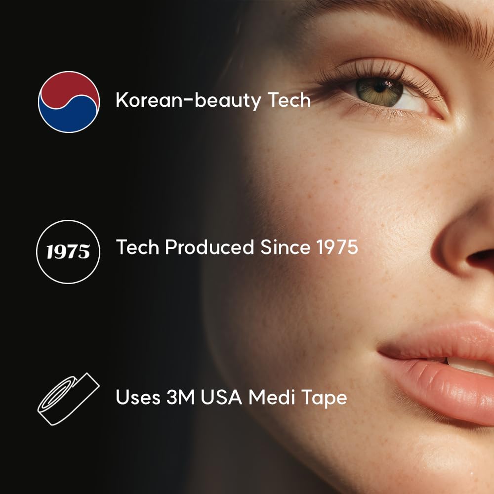 Korean Eye Charm Double Eyelid Tape Hooded Eye Lift - Droopy Eyelid Lifter Eye Lid Strips for Hooded Eyes (Double Sided 3mm 176p) Beauty & Personal Care Eye Charm