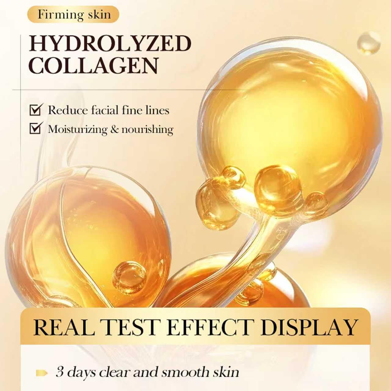 Silk Protein Thread Lifting Set, Collagen Serum for Face With Soluble Protein Silk & Nano Gold Essence, Absorbable Collagen Thread for Lifting, Smooth Beauty & Personal Care xinxinghualing