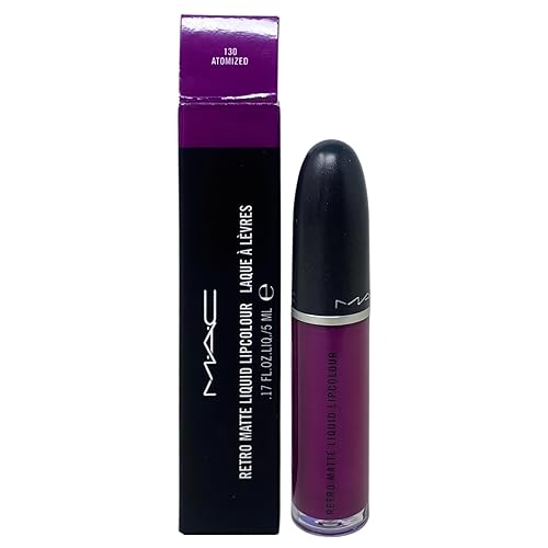 M·A·C Cosmetics Retro Matte Liquid Lipcolour - 130 Atomized (0.17 oz / 5 mL) Beauty & Personal Care MAC