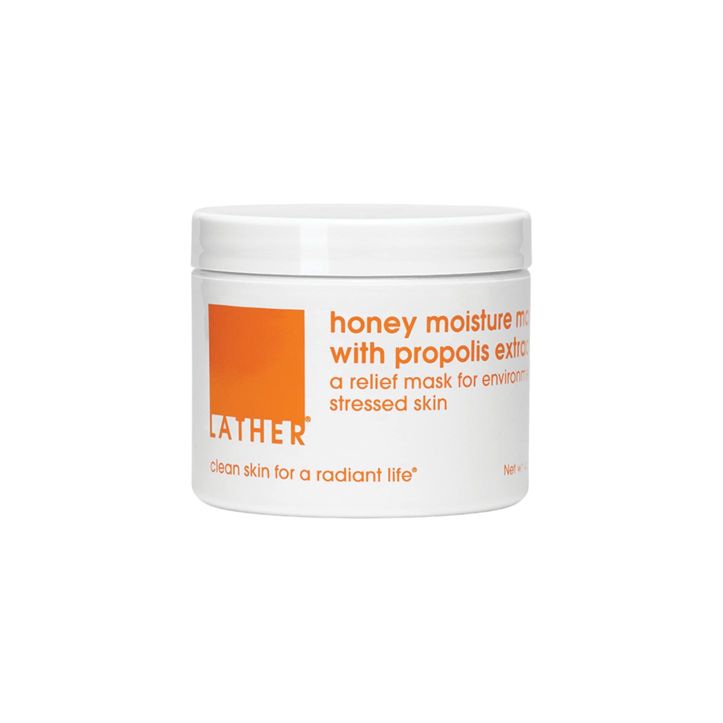 LATHER Honey Moisture Mask With Propolis Extract - Hydrating Face Mask for Dull Skin - Visibly Renew, Moisturize & Boost Hydration for Combination Beauty & Personal Care LATHER