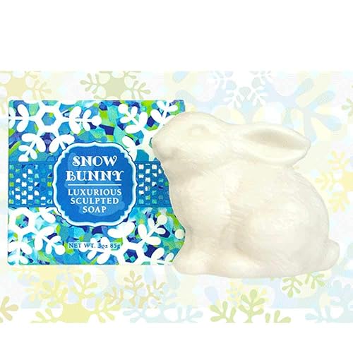 Greenwich Bay Sculpted Snow Bunny 3.0 oz bar soap Beauty & Personal Care Greenwich Bay