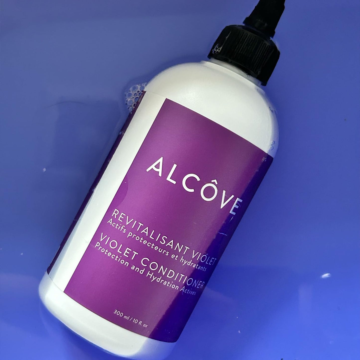 Alcôve - Violet Shampoo & Conditioner Duo - Blonde and Colored Hair - Sulfate-Free - Neutralize Yellow and Brassy Tones - Evening Primrose Oil - Mango Beauty & Personal Care Alcove