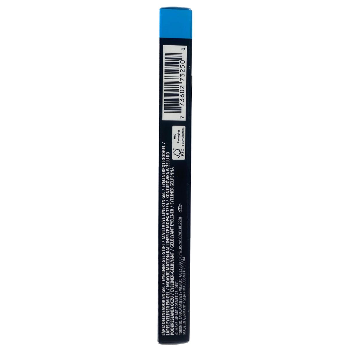 MAC M·A·C Cosmetics Colour Excess Gel Pencil Eye Liner - Blueberry Milk (Light baby blue) .01 oz / .35 g