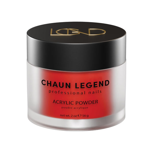 Chaun Legend Acrylic Powder, 2 Oz Long Lasting Salon Quality, Bubble Free, Self Leveling Professional Manicures, Fake Nails, Carving & Extensions, Bed
