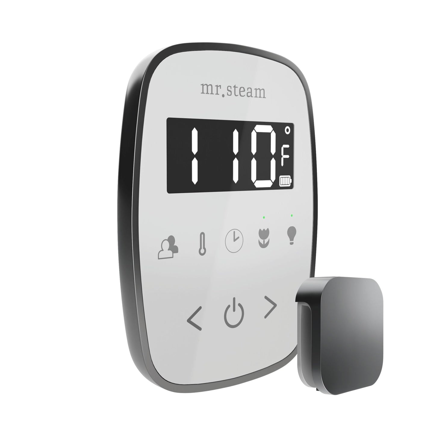 Mr Steam TempoFlex Steam Shower Control and Steamhead in Black Polished Chrome Beauty and Personal Care Mr. Steam