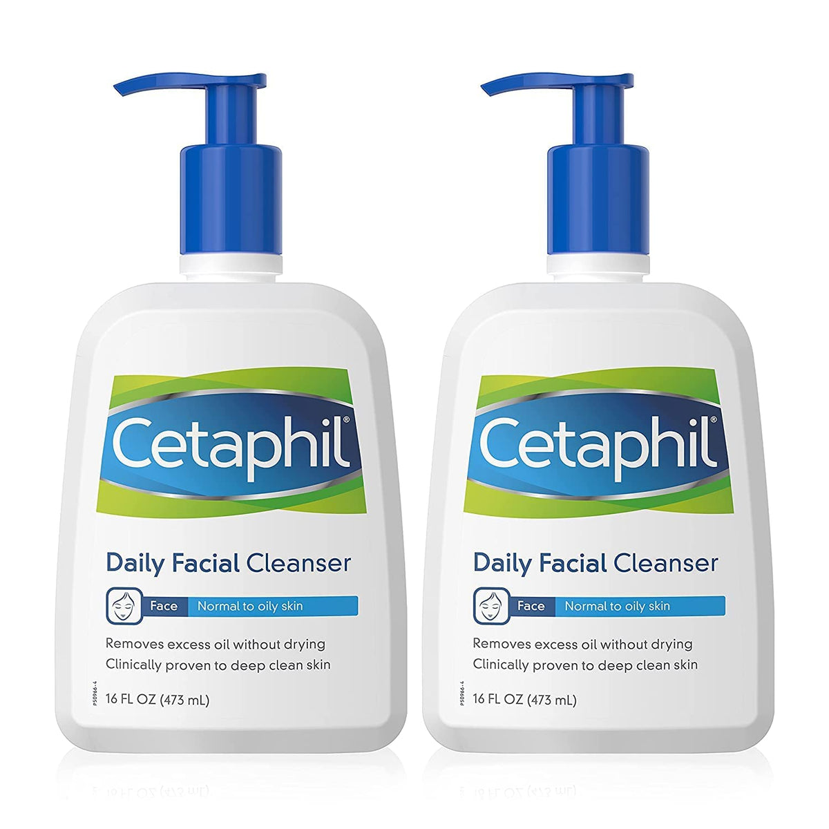 Face Wash by Cetaphil, Daily Facial Cleanser for Combination to Oily Sensitive Skin, 16 Ounce Pack of 2, Gentle Foaming Deep Clean Without Stripping Beauty & Personal Care Cetaphil