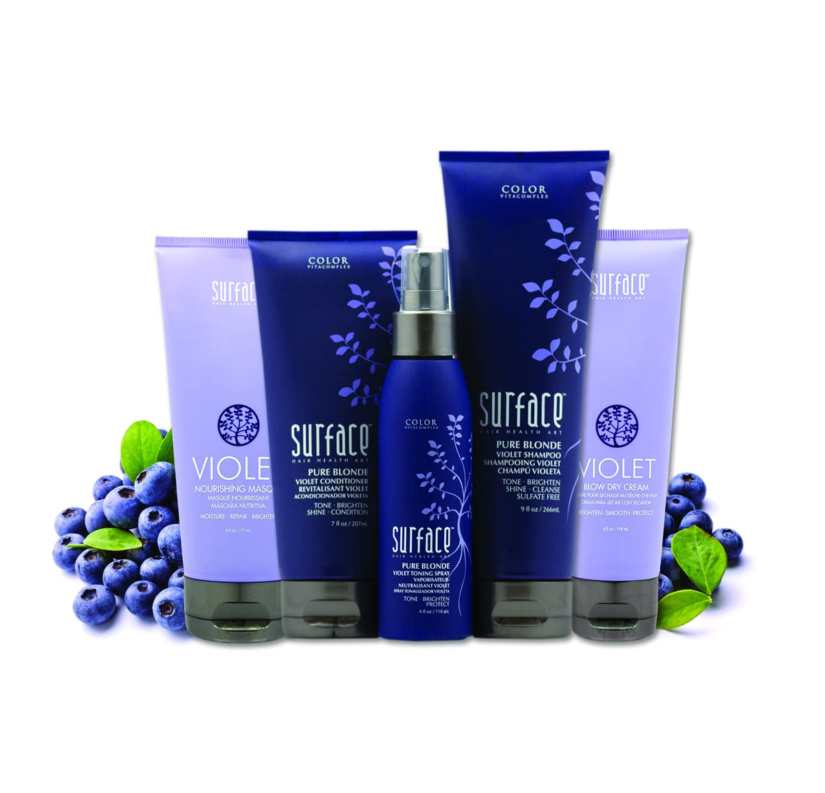 Surface Hair Pure Blonde Violet Conditioner, 7 Fl Oz (Pack of 1) Beauty & Personal Care SURFACE