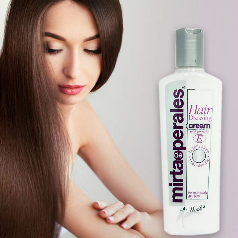 Mirta de Perales Cream Hairdressing With Vitamin E, 8 oz (Pack of 3) Beauty & Personal Care Mirta De Perales
