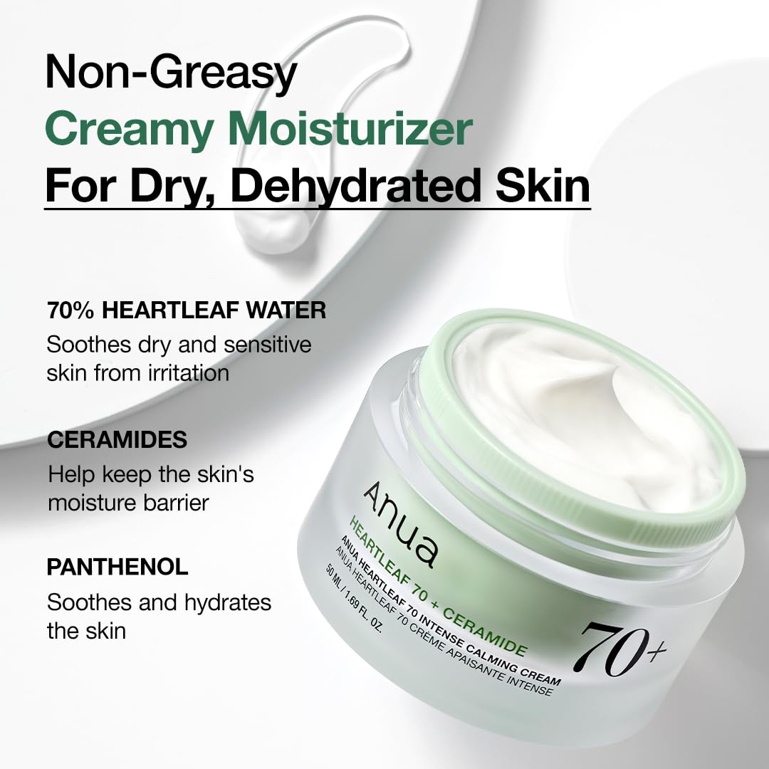 Soothing Cream with 70% Heartleaf by Anua Beauty & Personal Care ANUA