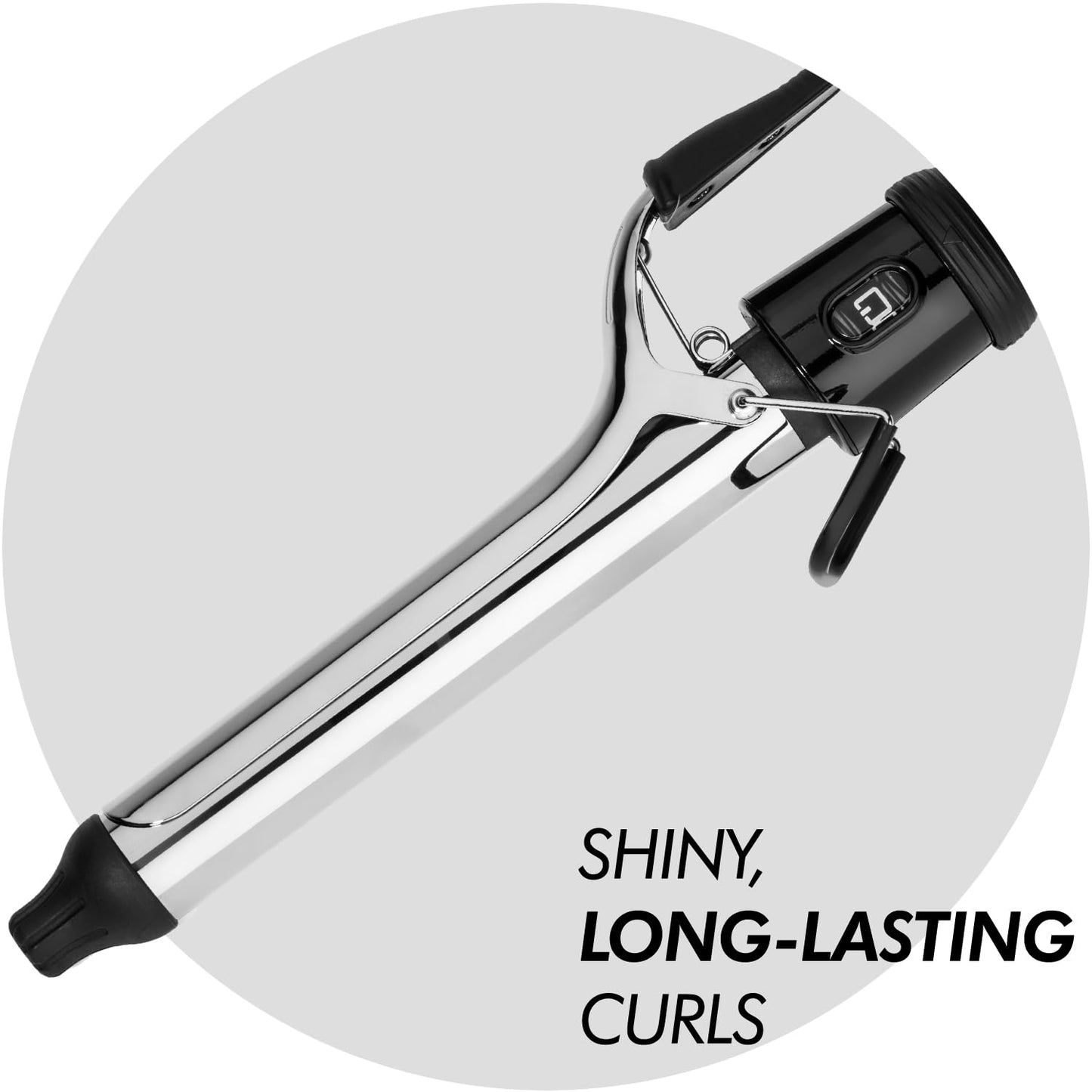 Sam Villa Signature Series Professional 1'' Hair Curling Iron With Extended Barrel Beauty & Personal Care Sam Villa