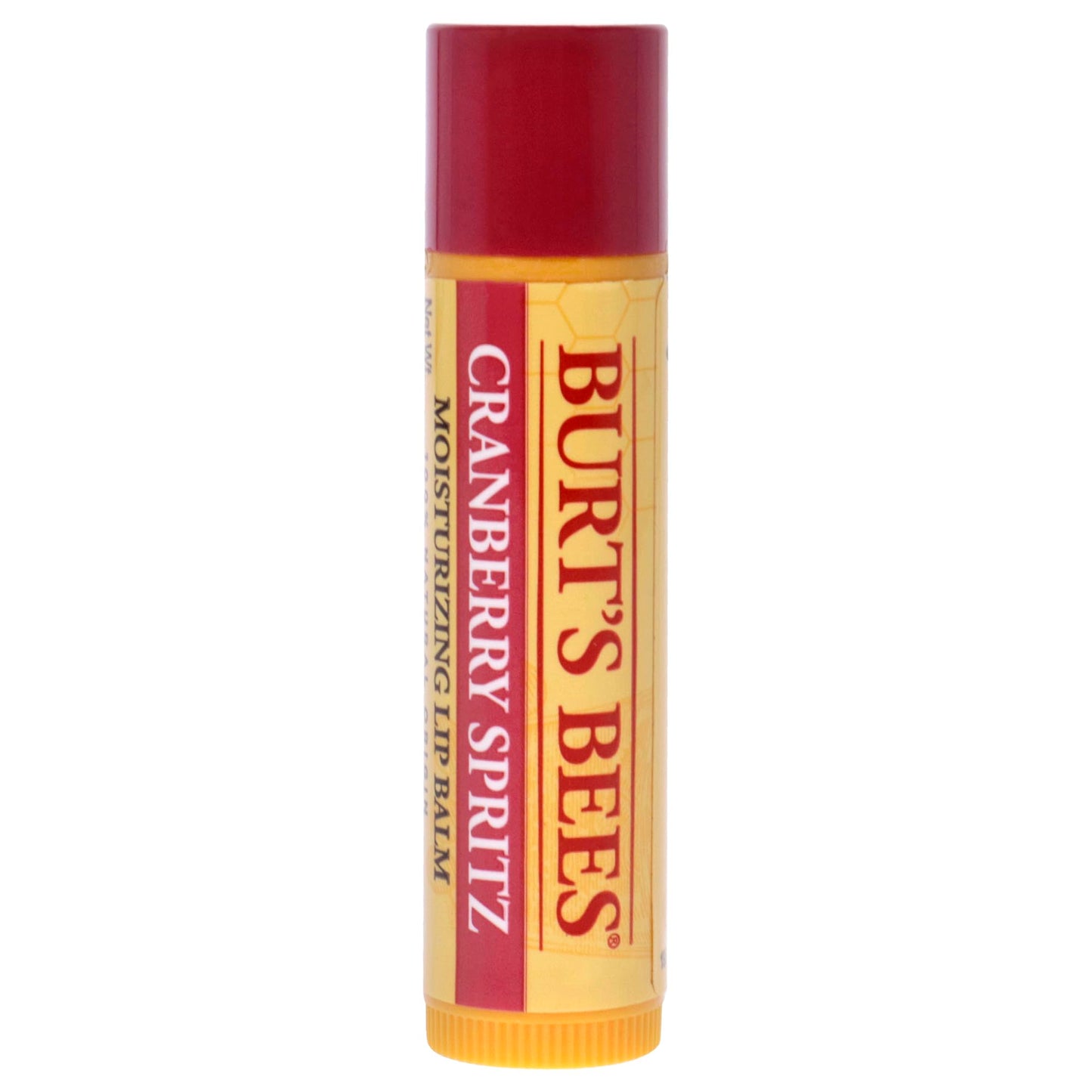 Cramberry Spritz Moisturizing Lip Balm by Burts Bees for Unisex - 0.15 oz Lip Balm Beauty & Personal Care Burt's Bees
