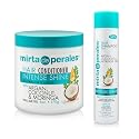 Mirta de Perales Argan, Coconut & Moringa Oils Shampoo + Conditioner Duo Beauty & Personal Care Mirta De Perales