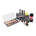 T TOGUSH Halloween Makeup Special Effects SFX Makeup Kit 12 Colors FX Palette Face Body Painting with Fake Blood,Scar Wax,Spirit Gum,Castor Beauty & Personal Care T TOGUSH
