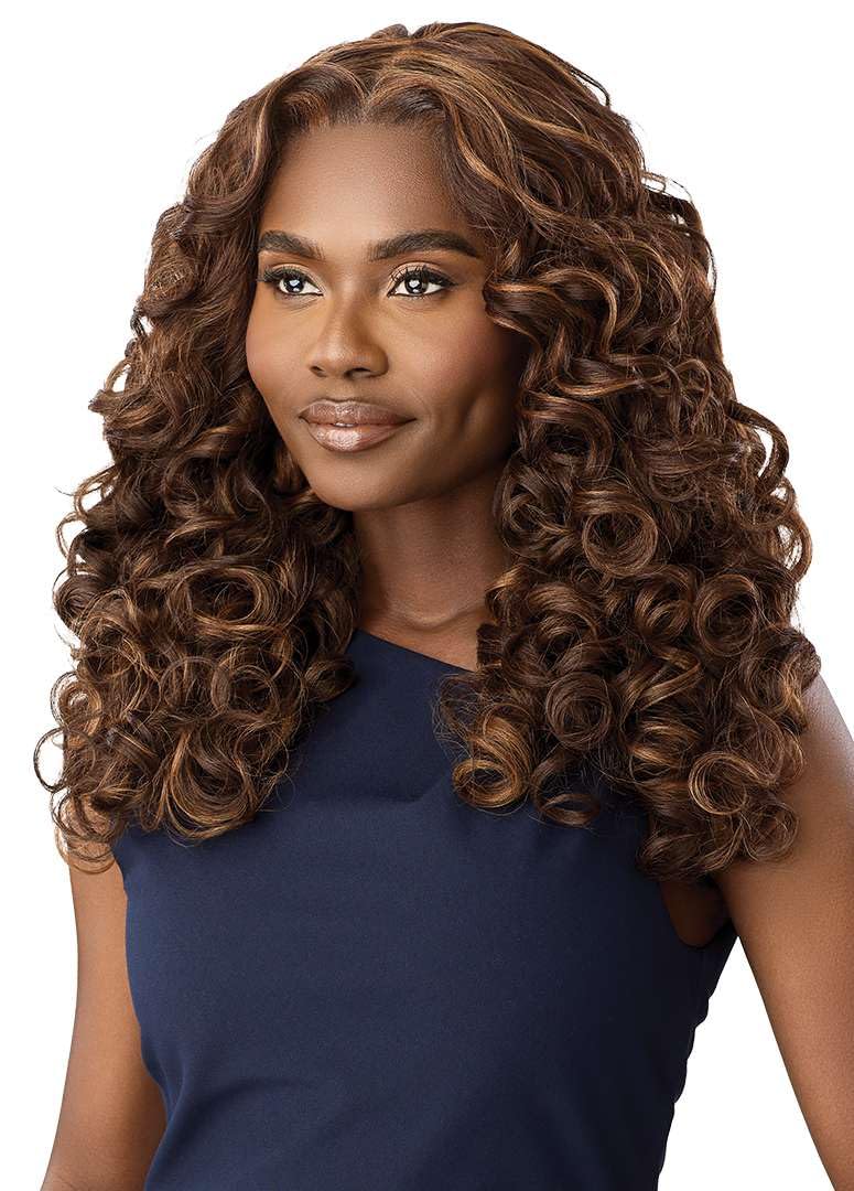 Outre Lace Front Wig - Perfect Hair Line 13X6 - OnVybes - OnVybe 8 (DARK BROWN 2)