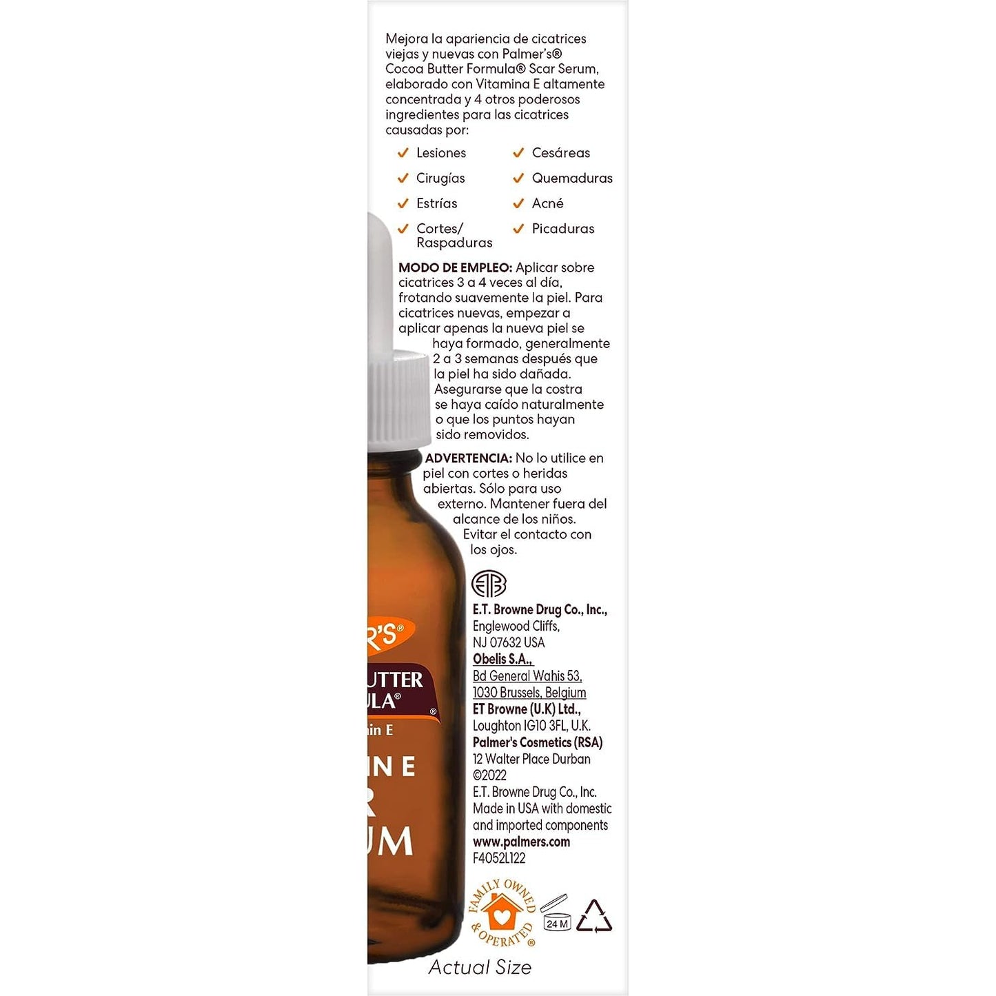 Palmer's Cocoa Butter Formula Scar Serum 1 oz (Pack of 3) Beauty & Personal Care Palmer's