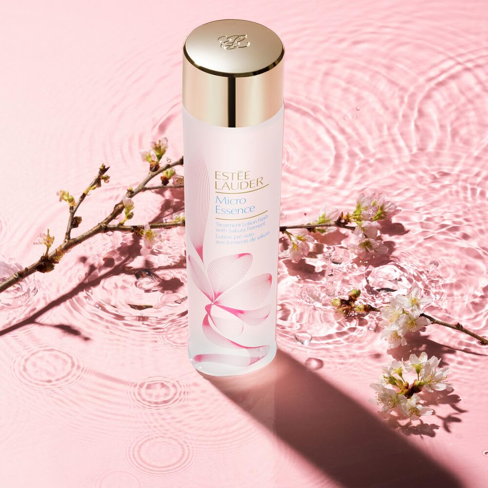 Estée Lauder Micro Essence Treatment Lotion Toner Fresh with Sakura Ferment | Hydrating & Soothing + Skin Barrier Repair, Travel Size, 1 Fl Oz Beauty & Personal Care Estée Lauder