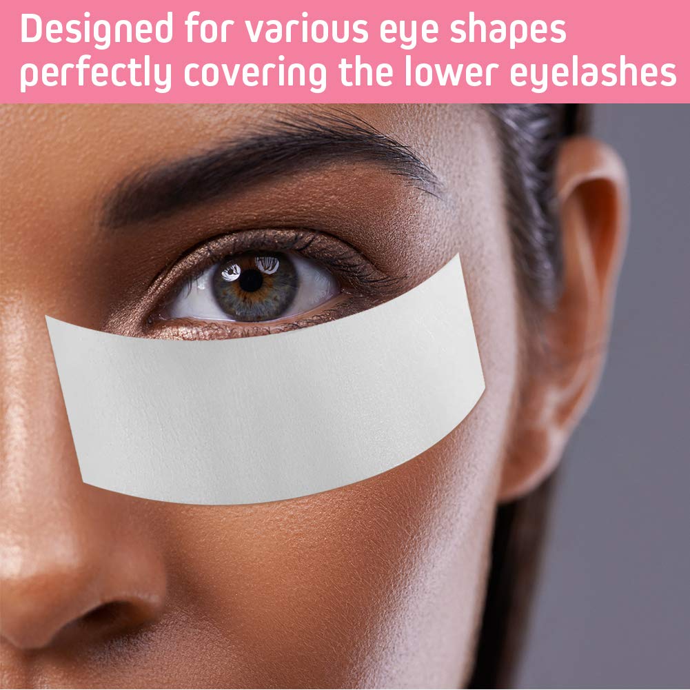 Foam Eye Pads for Eyelash Extensions - Akissos 125 PCS Pre Cut Medical Foam Tape Under Eye Pads Lash Extension Supplies Beauty Tools Lint Free Beauty & Personal Care Akissos