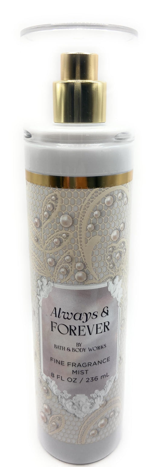 Bath and Body Works Always & Forever Fine Fragrance Mist 8 Fluid Ounce Spray Beauty & Personal Care Bath & Body Works