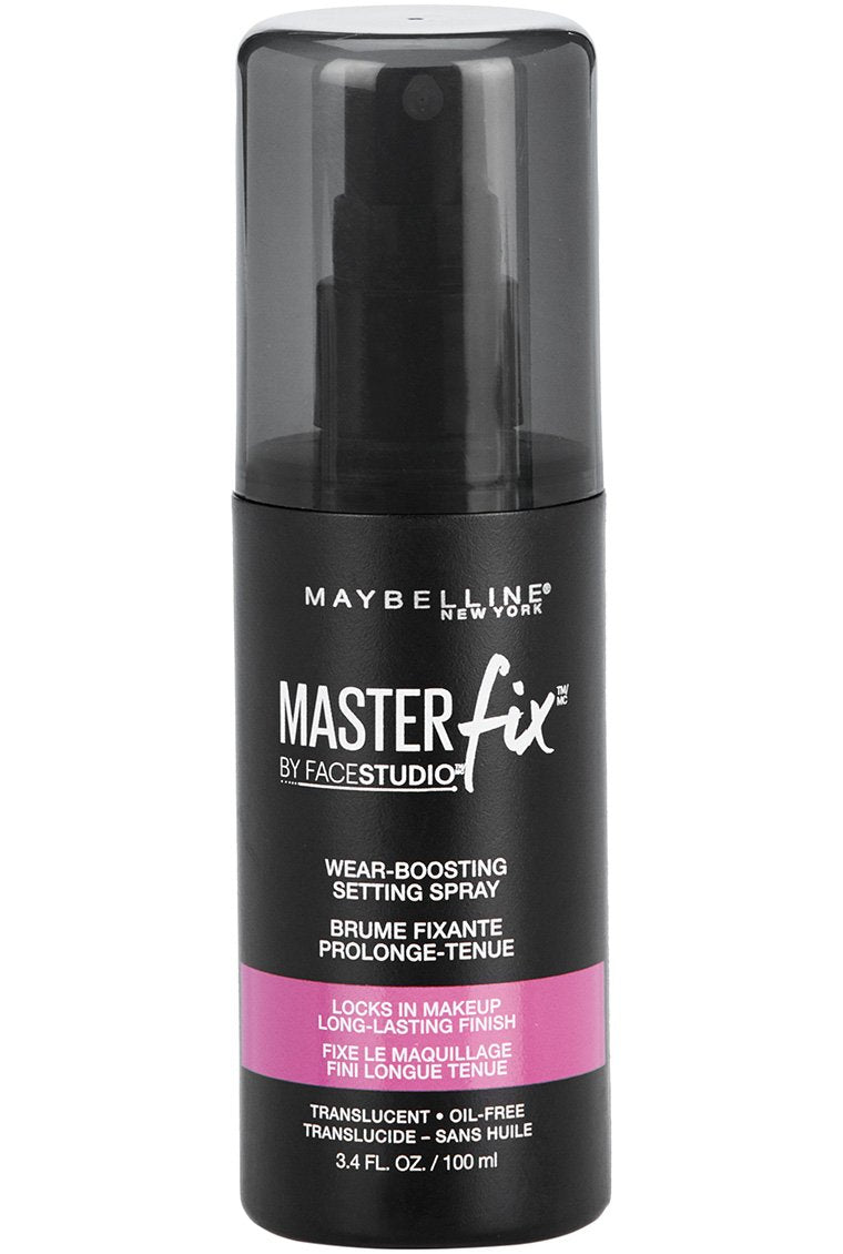 Maybelline New York Facestudio Master Fix Wear-Boosting Setting Spray, Translucent, 3.4 fl. oz. Beauty & Personal Care MAYBELLINE