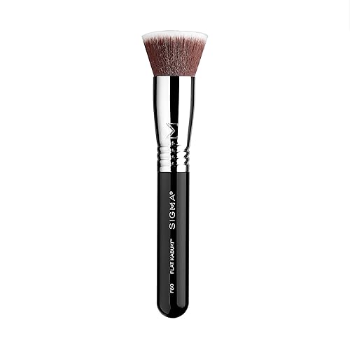 Sigma Beauty F85 Airbrush Kabuki Brush (F80 Flat Kabuki Brush) Beauty & Personal Care Sigma Beauty