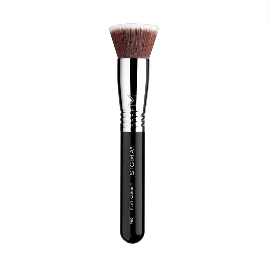 Sigma Beauty F85 Airbrush Kabuki Brush (F80 Flat Kabuki Brush) Beauty & Personal Care Sigma Beauty