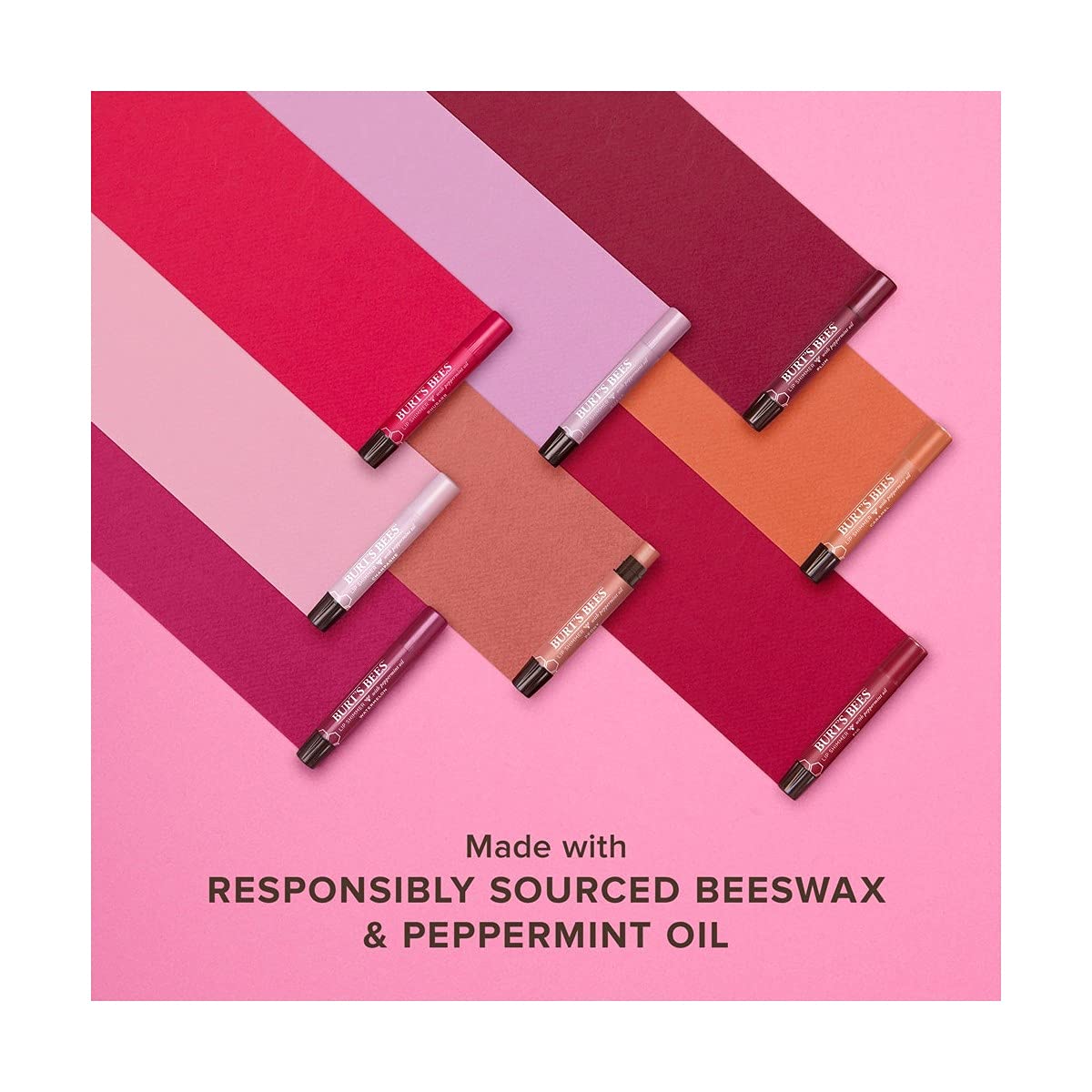 Burt's Bees 100% Natural Moisturizing Lip Shimmer, Peony - 1 Tube Beauty & Personal Care Burt's Bees
