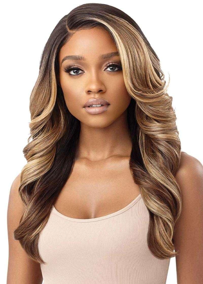 Outre Synthetic Melted Hairline HD Lace Front Wig - BEGONIA (Color:613)