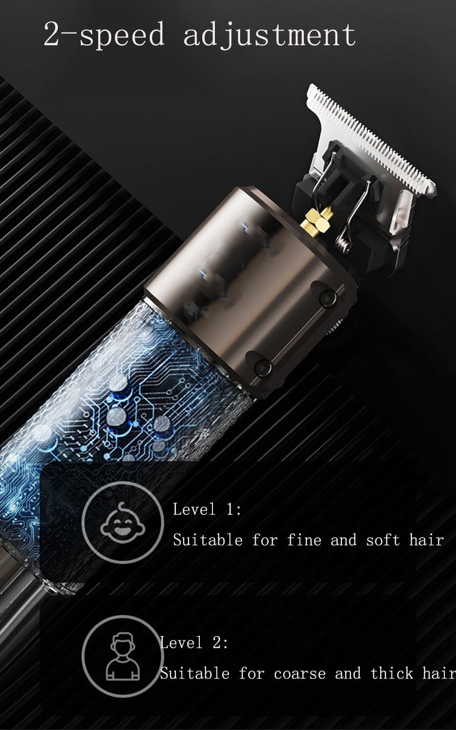 QDKVTNDJZ 3 in 1 Beard Trimmer for Men, Rechargeable Nose Hair Electric Shaver for Mustache Body Face Grooming,Waterproof,2 Gears,LED Display,5 Limit Beauty and Personal Care QDKVTNDJZ