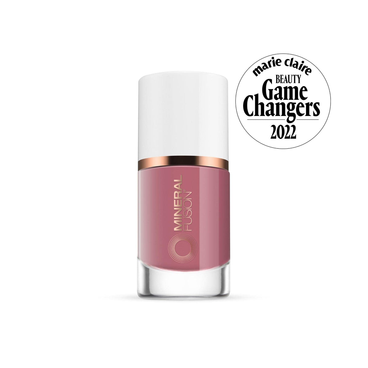 Mineral Fusion Nail Polish, Mauve Rose Pink, Flirtini Flirtini 0.33 Fl Oz (Pack of 1) Beauty & Personal Care Mineral Fusion