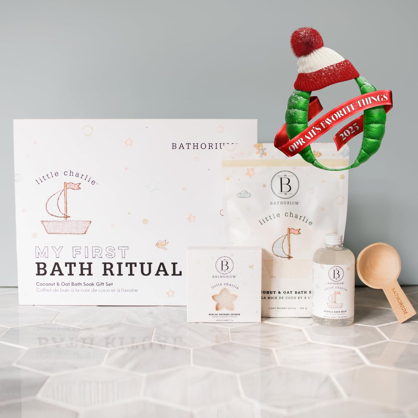 Bathorium Little Charlie Bubble Bath Milk, Gentle & Nourishing for Babies, Enriched with Coconut Milk & Oatmeal, Safe for Sensitive Skin, 8 fl.oz Beauty & Personal Care Bathorium