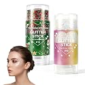 4th of July Glitter Stick, Patriotic Red White and Blue Face Hair Body Glitter Stick, 4th of July Outfits for Women Men, Sparkling Glitter Makeup Beauty & Personal Care TAQIYEZ