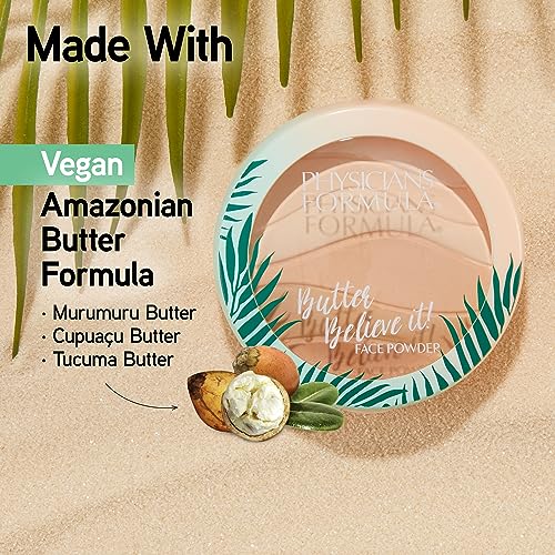 Physicians Formula Murumuru Butter Believe It! Pressed Face Powder, Buildable Coverage with Creamy Finish, Enriched with Amazonian Butters Beauty & Personal Care Physicians Formula