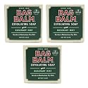 Bag Balm Vermont's Original Exfoliating Soap Bar, Body Soap Bars, Hand Soap Bar - Soap for Dry Skin - Rosemary Mint Scented Bars of Soap, Body Soap Beauty & Personal Care Bag Balm