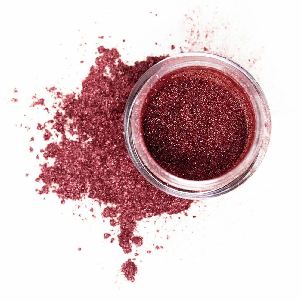 Mehron Makeup Precious Gem Loose Pigment Shimmering Eye Powder (.17oz) (Garnet) Beauty & Personal Care Mehron