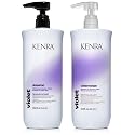 Kenra Violet Shampoo & Conditioner Set | Eliminates Brassy Tones | Purple Pigment + Deposit | Neutralizes Yellow | Moisturizes Processed Hair | Beauty & Personal Care Kenra