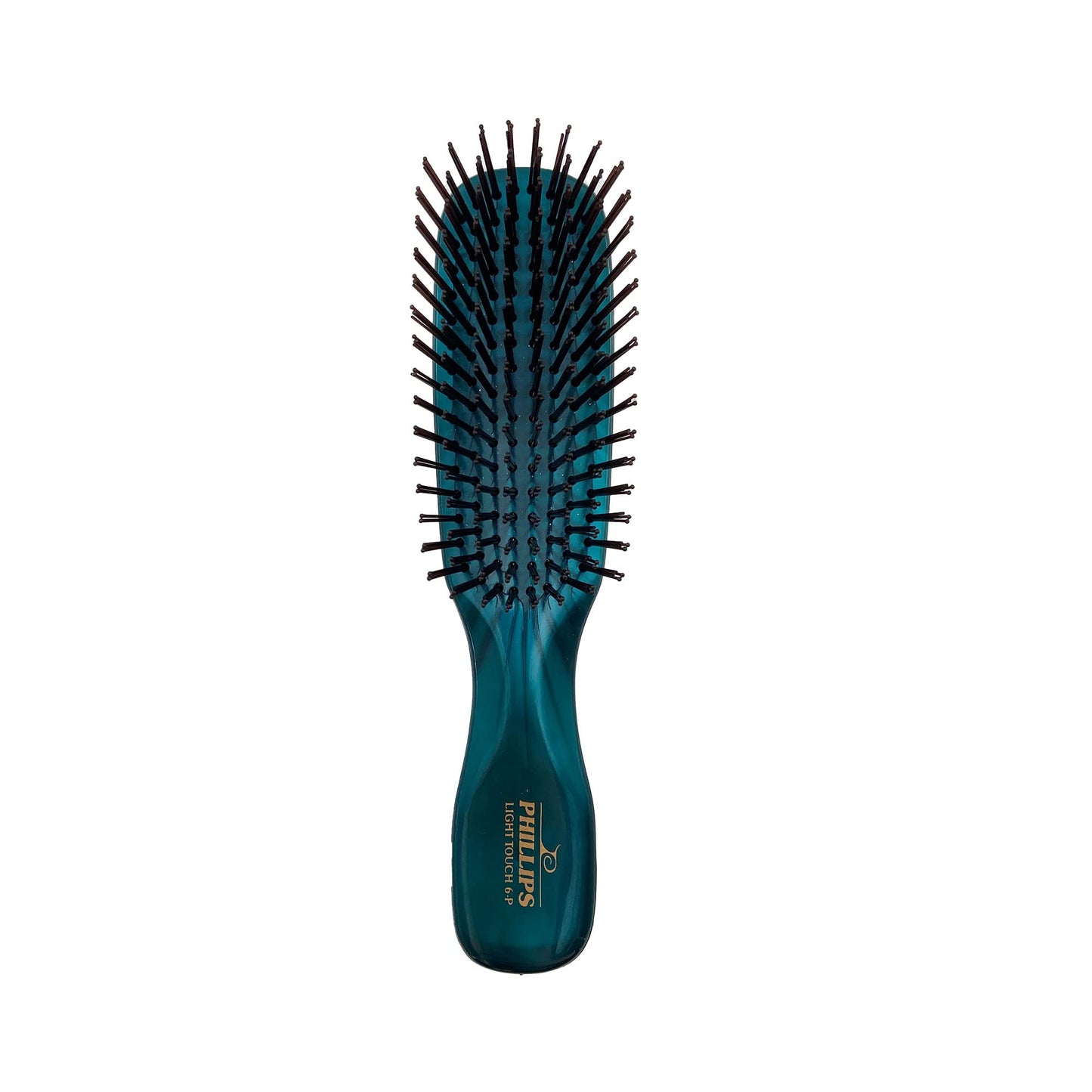 Phillips Brush Emerald Light Touch 6-P Hair Brush - Part of the Gem Collection (Purse sized) Beauty & Personal Care Phillips Brush